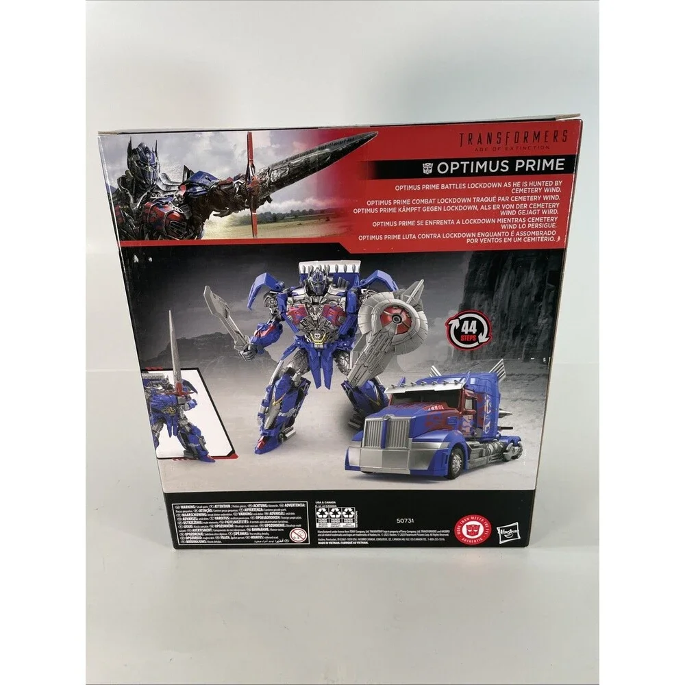 Optimus Prime Transformers Studio Series Age of Extinction Leader Class MIB